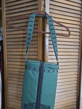 Double  Wine Tote with Adjustable Strap